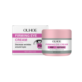OUHOE Elastic Moisturizing Eye Cream, Nourishes, Moisturizes, Tights, Moistens, Locks And Protects The Elastic Skin Around The Eyes (Option: 30g-45.8g-1.65*1.65*1.58inch)